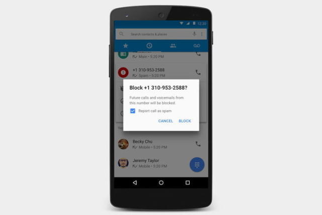 bloquer llamadas en Android