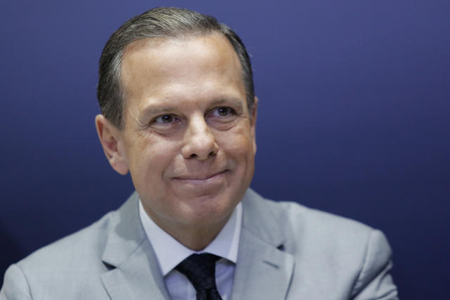 **ARQUIVO** SÃO PAULO, SP, 06.05.2019: O governador João Doria durante o lançamento do projeto 'Inova Educação', em São Paulo. (Foto: Adriana Spaca/FramePhoto/Folhapress)