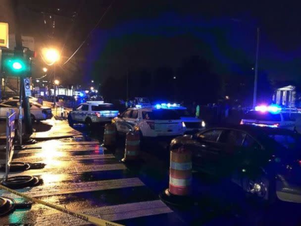 Three people were killed and another seven injured in a shooting in New Orleans on Saturday, July 28, 2018. (WGNO)