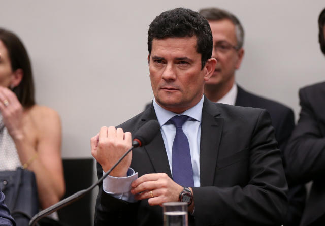 *BRASÍLIA* BRASÍLIA, DF, 02.07.2019: Ministro da Justiça, Sergio Moro, depõe na CCJ da Câmara sobre o vazamento de mensagens ligadas à Lava Jato, em Brasília. (Foto: Pedro Ladeira/Folhapress)