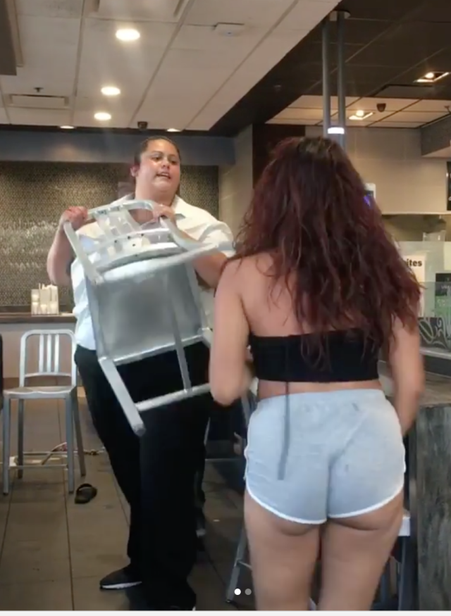 Mcdonalds Employee Body Slams Woman Who Allegedly Tried To Steal Soda