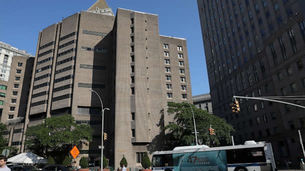 PHOTO: An exterior view of the Metropolitan Correctional Center jail where financier Jeffrey Epstein, who was found unconscious with injuries in the Manhattan borough of New York City, New York, July 25, 2019. (Brendan Mcdermid/Reuters)