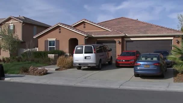 PHOTO: An investigation is underway in Perris, Calif., after 13 siblings ages 2 to 29 were allegedly held captive in a home, some shackled to their beds with chains and padlocks, authorities said. (ABC News)