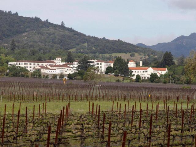 The veterans’ home is situated in the heart of California’s wine country (AP)
