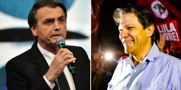 Jair Bolsonaro vence Fernando Haddad em eventual segundo turno, mostra pesquisa.