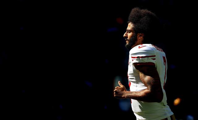 Colin Kaepernick remains a lightning rod for the NFL. (Getty Images)
