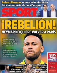 Neymar - Capa Sport