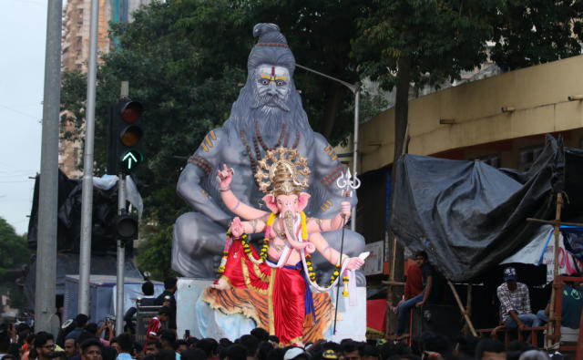 This year, Ganesh Chaturthi falls on 13 September. People in several pockets of Maharashtra have already begun their celebrations despite the festival being two weeks away. Sachin Gokhale/Firstpost