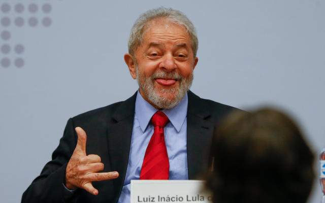*ARQUIVO* BRASÍLIA, DF, 24.04.2017: O ex-presidente Lula em evento organizado pelo PT para discutir propostas para a economia brasileira. (Foto: Pedro Ladeira/Folhapress)